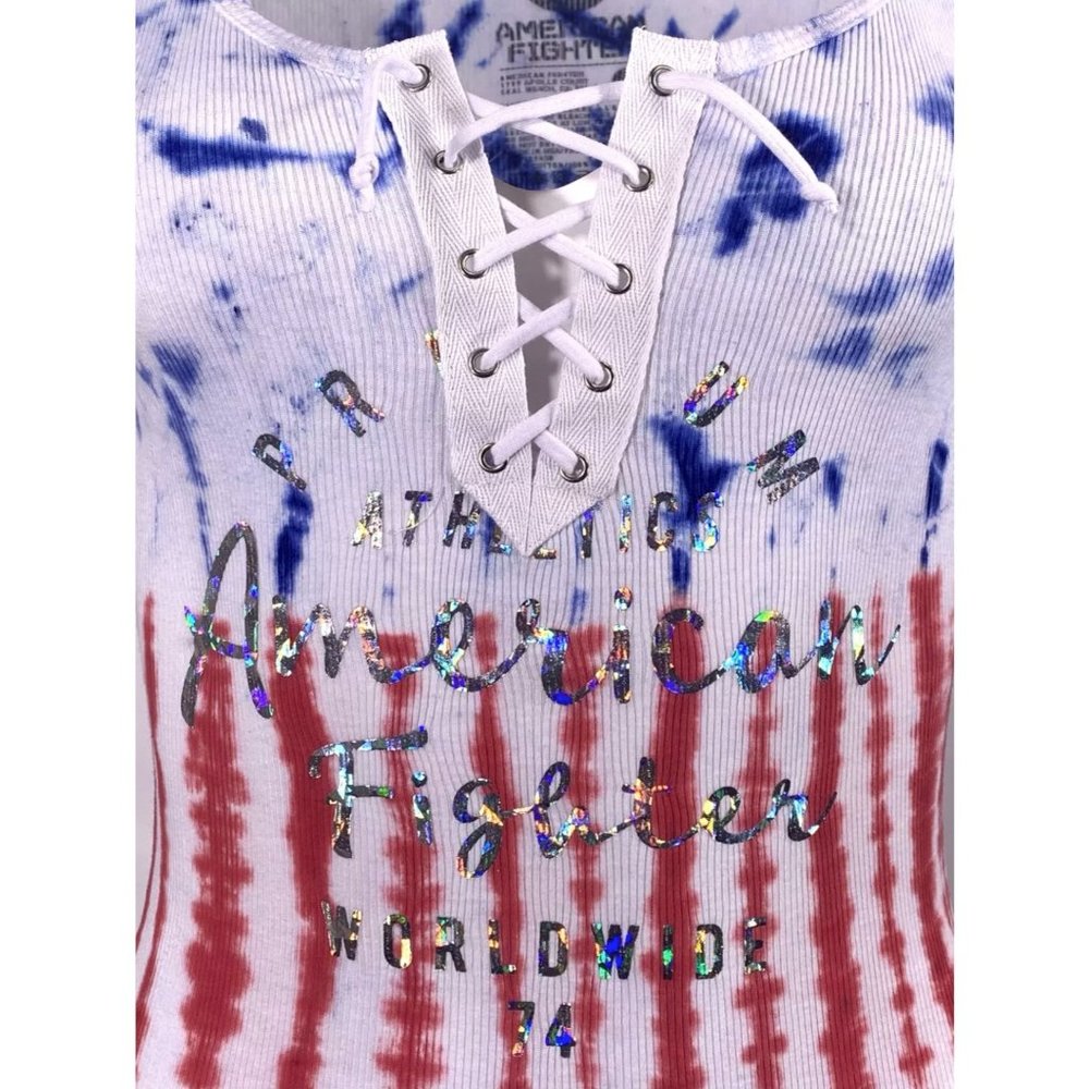 AMERICAN FIGHTER Women's T-Shirt TANK LA SIERRA - Picture 10 of 11